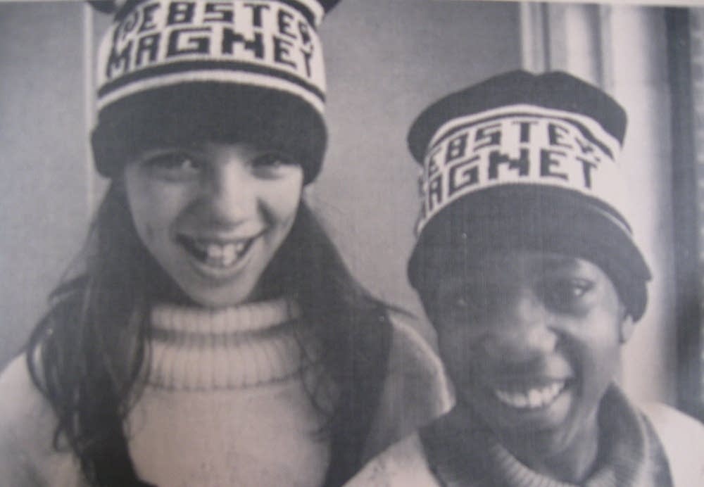 Students at the beginning of Webster Magnet