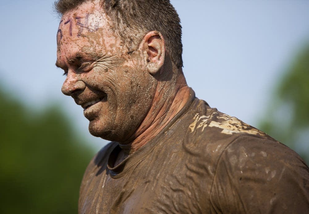 Muddy clothes