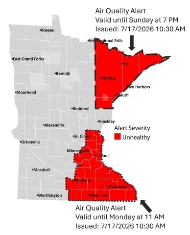 Air quality alert