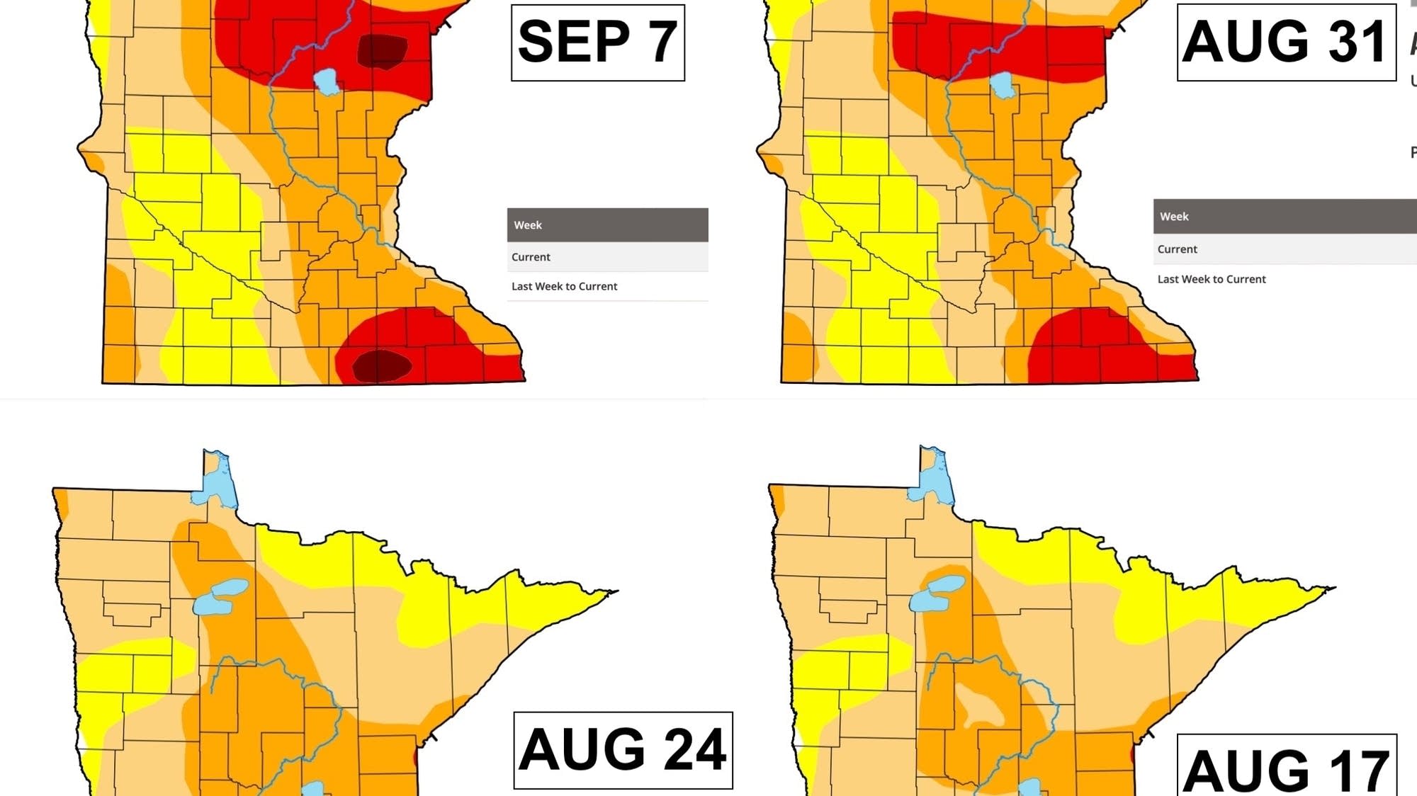 Minnesota reaches 'exceptional drought' for second time ever | MPR News