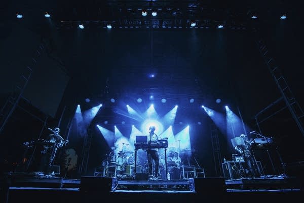 Bon Iver takes the stage.