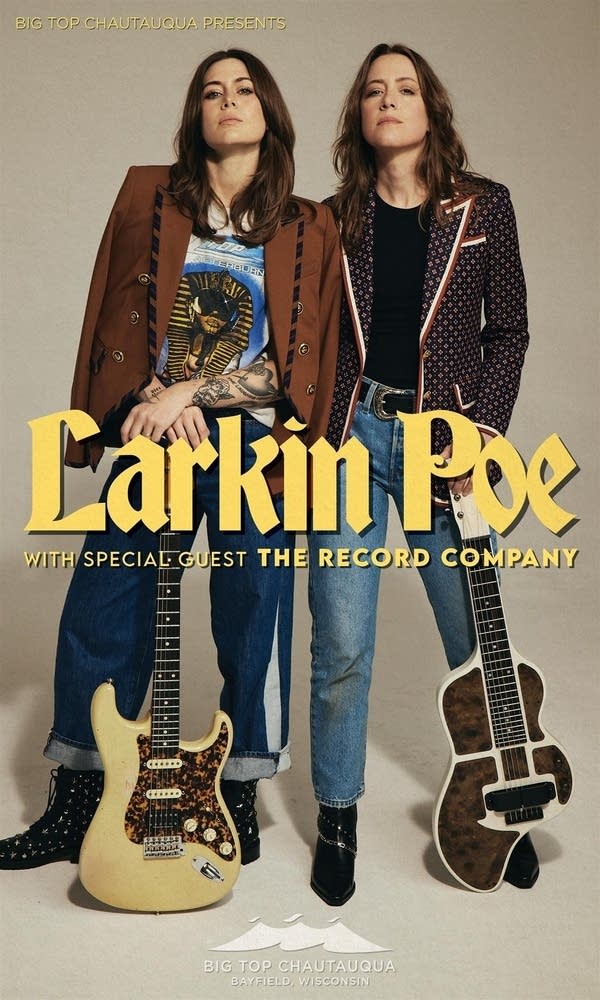 Larkin Poe Big Top Chautauqua 2026 Tour Admat