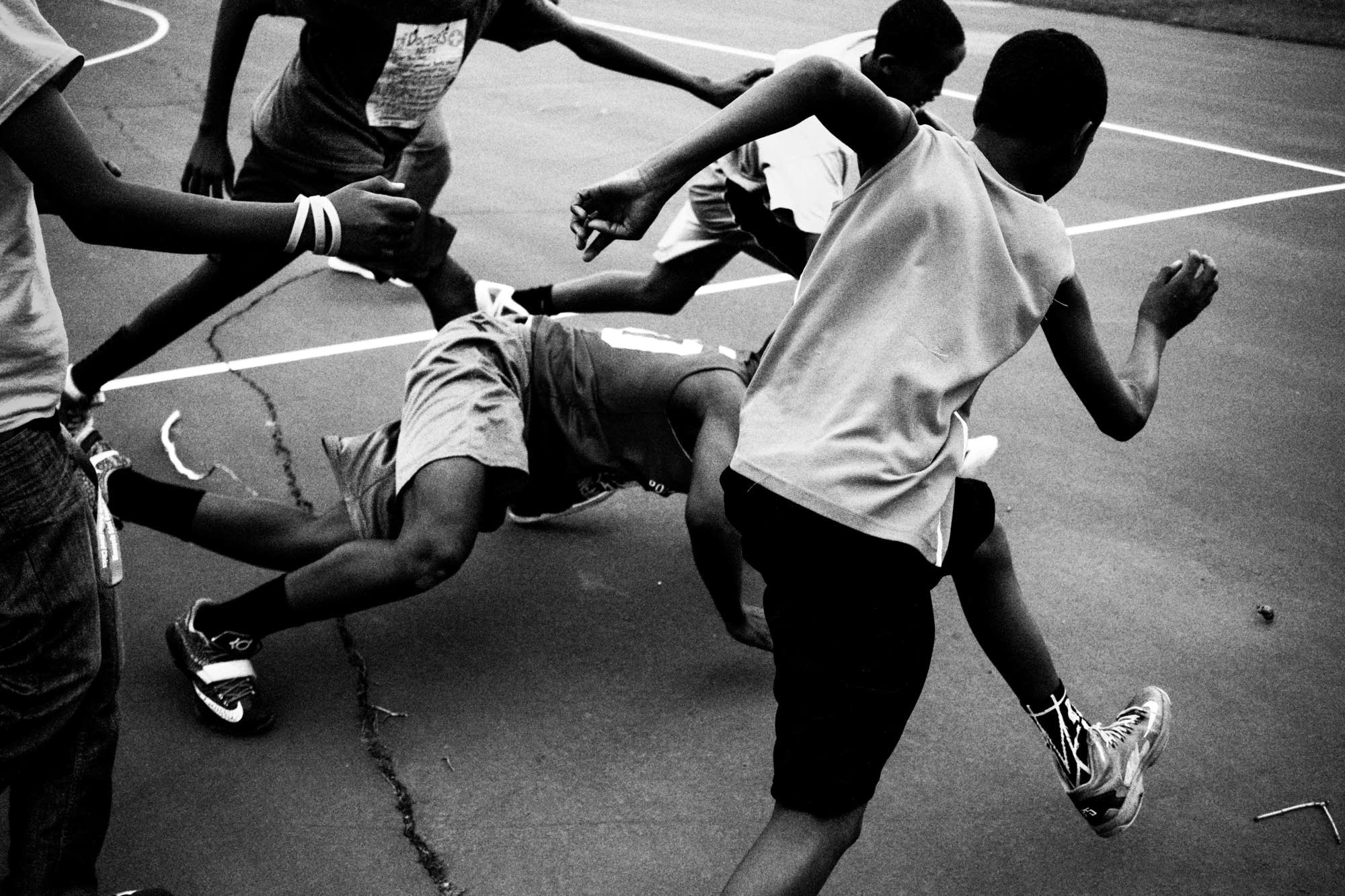 A photograph from Den-Zell Gilliard's series Odyssey of a Black Boy.