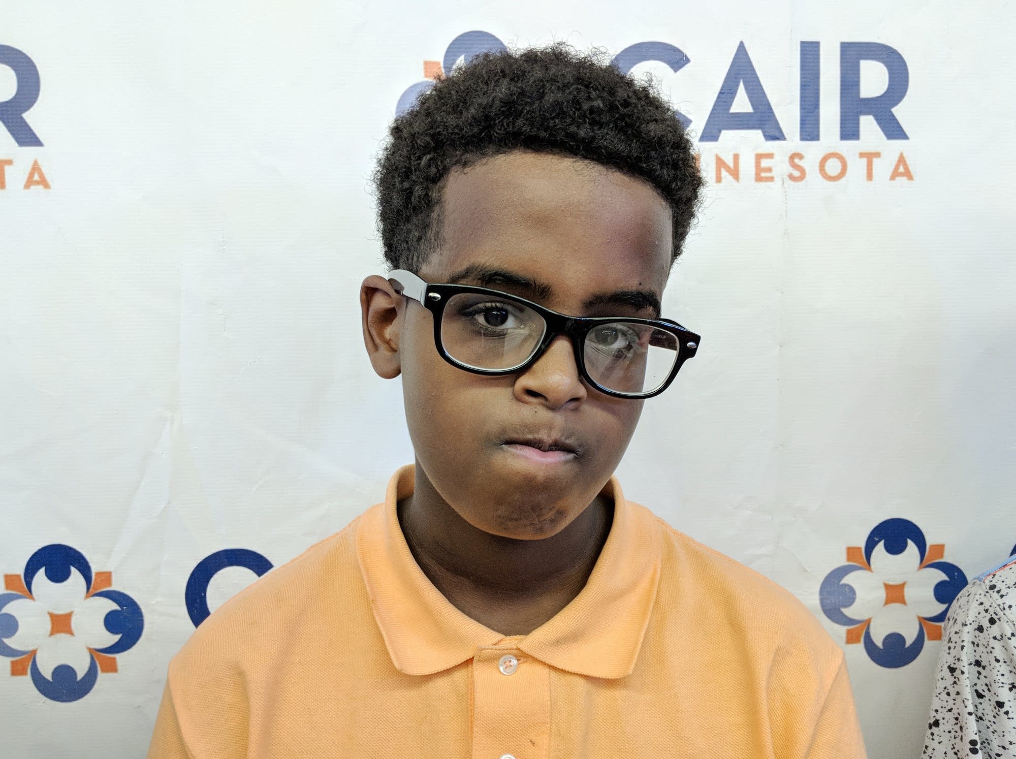 Abdijabar Ahmed is one of the four boys detained by Mpls. Park Police.