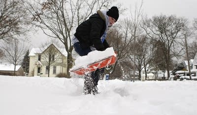 Snowstorm in the Midwest