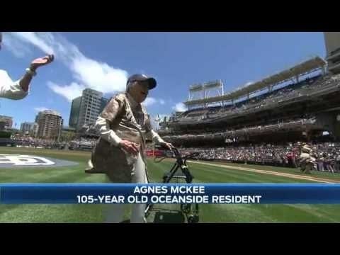 Agnes’ first pitch