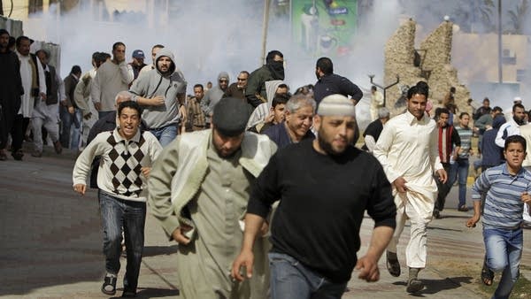 Anti-Gadhafi protesters
