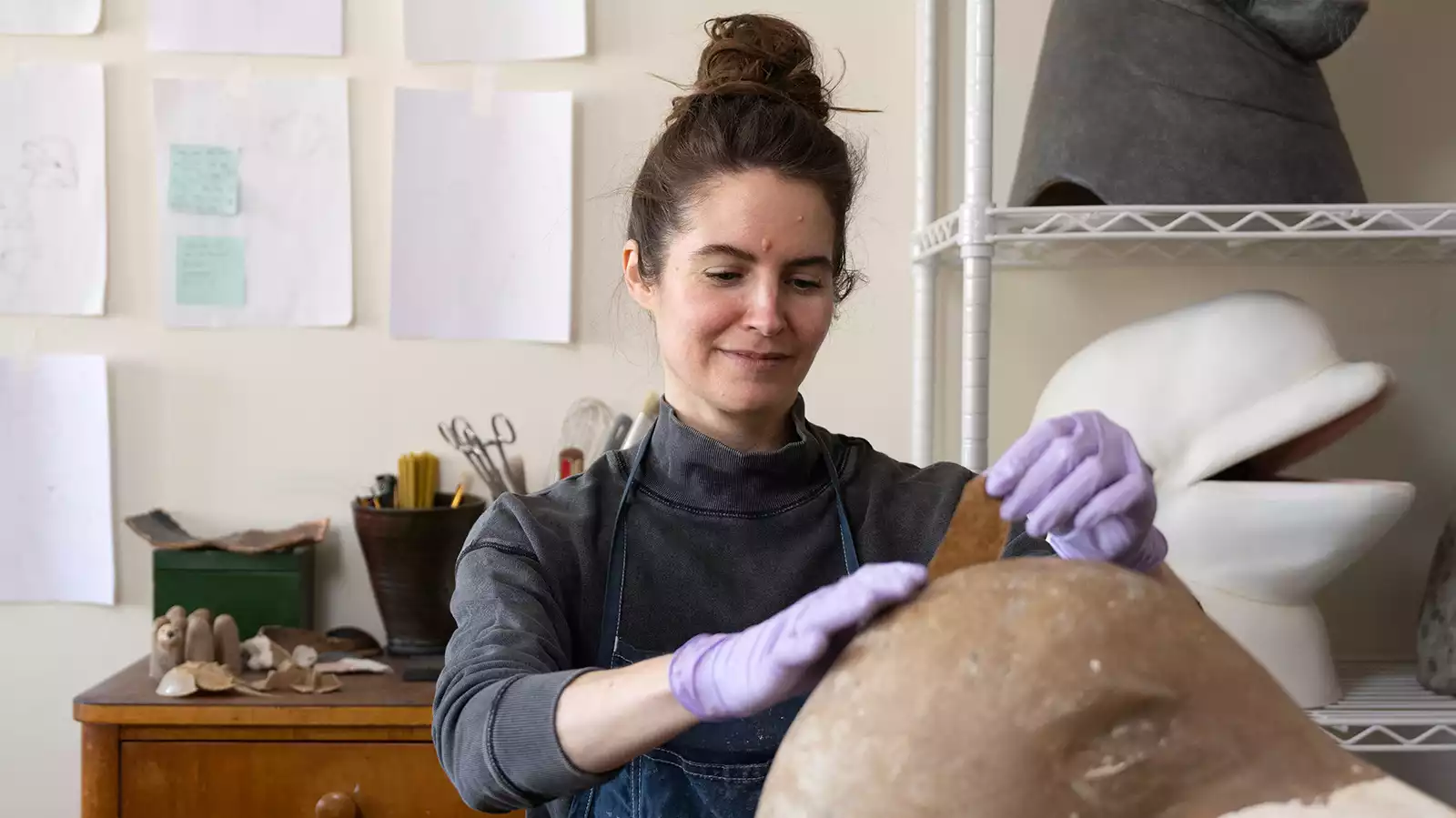 Behind the (animal) mask: Liz Sexton elevates papier-mâché to high art - Vimarsana News