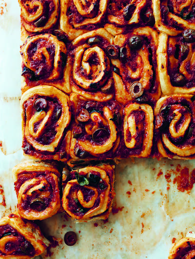Pizza Rolls With Sweet Peppers