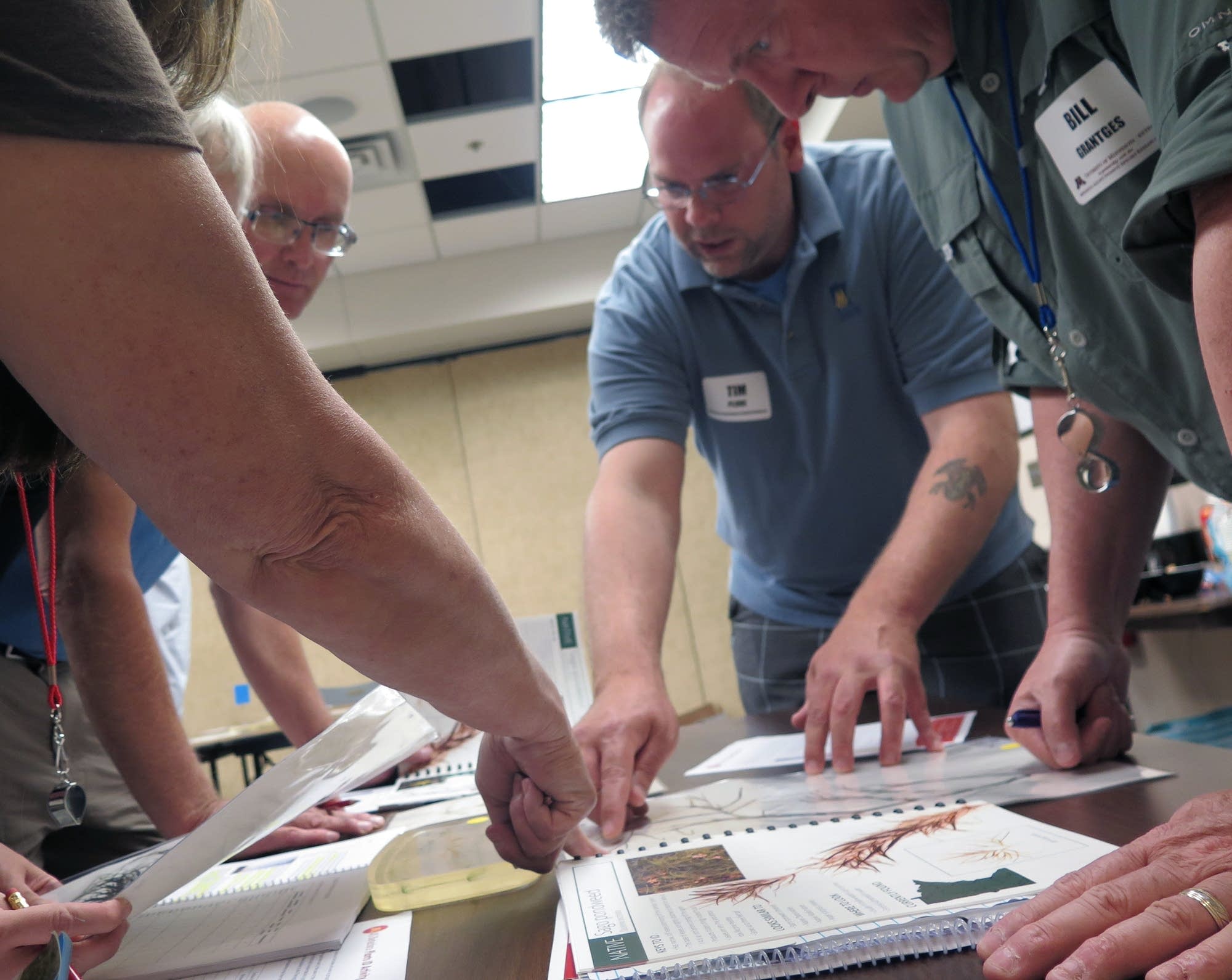 Participants in an AIS Detectors training program.