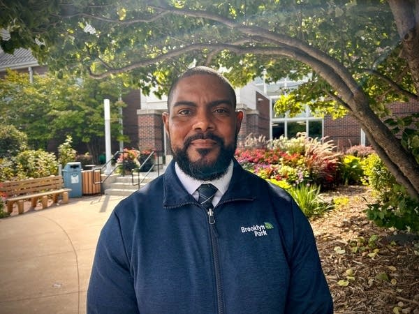 Man standing outside for portrait pic