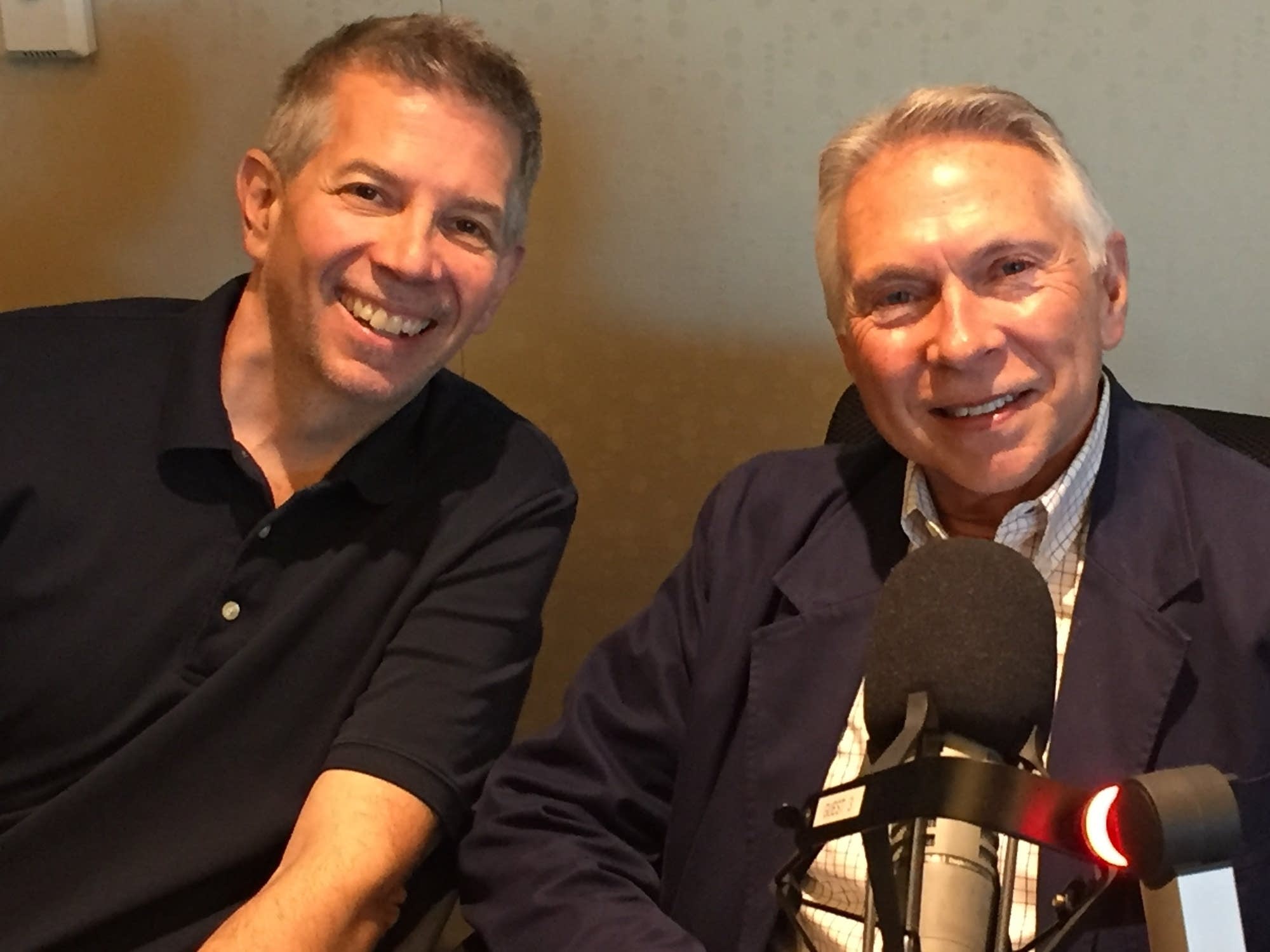 Steve Staruch with Byron Schwab