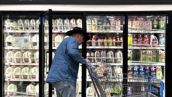 Dairy products have maintained low prices through this current period of inflation, because cows are still producing lots of milk.