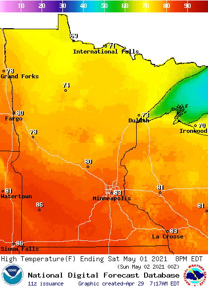 weather graphic