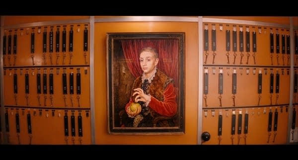 Painting of "Boy With Apple" from Grand Budapest Hotel movie