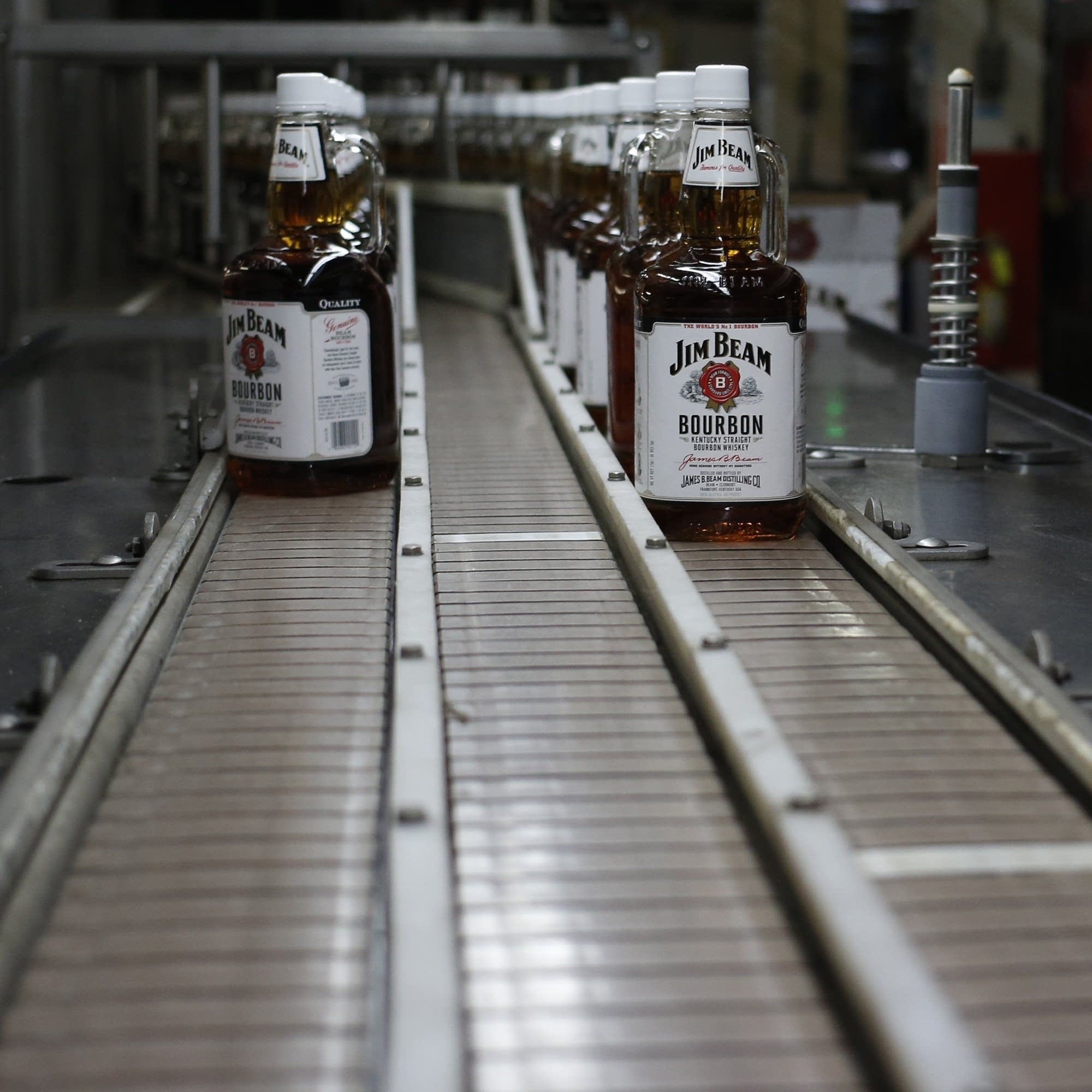 Jim Beam freezes production at its main Kentucky distillery