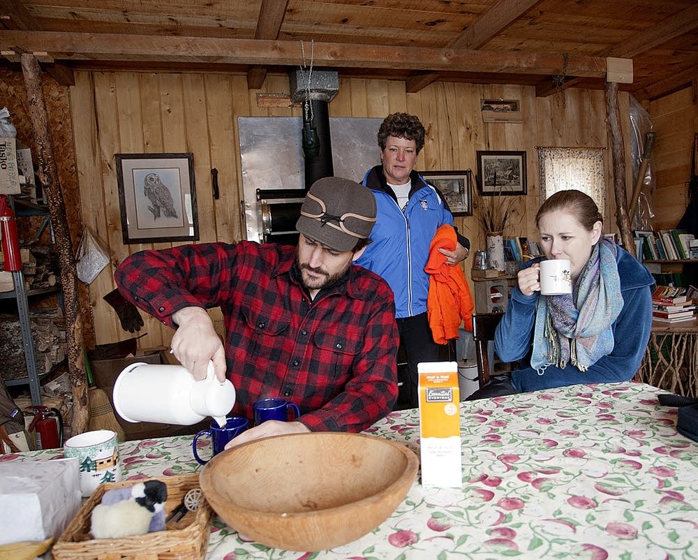 Peggy Marshall, Bill Marshall, and Katelyn Dokken