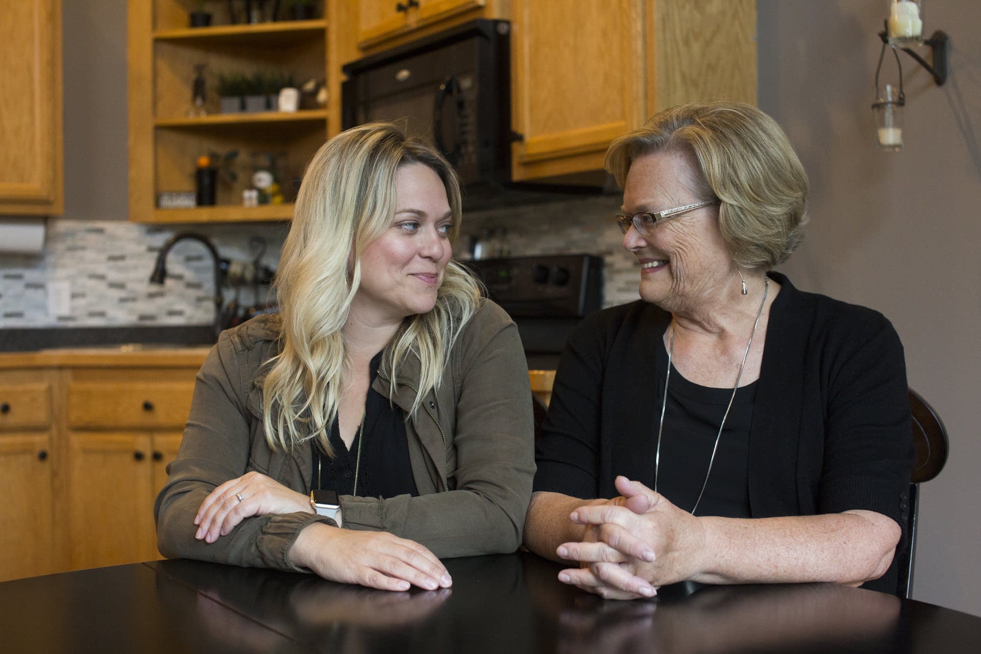 Britt Stanton and Jane Helgesen.