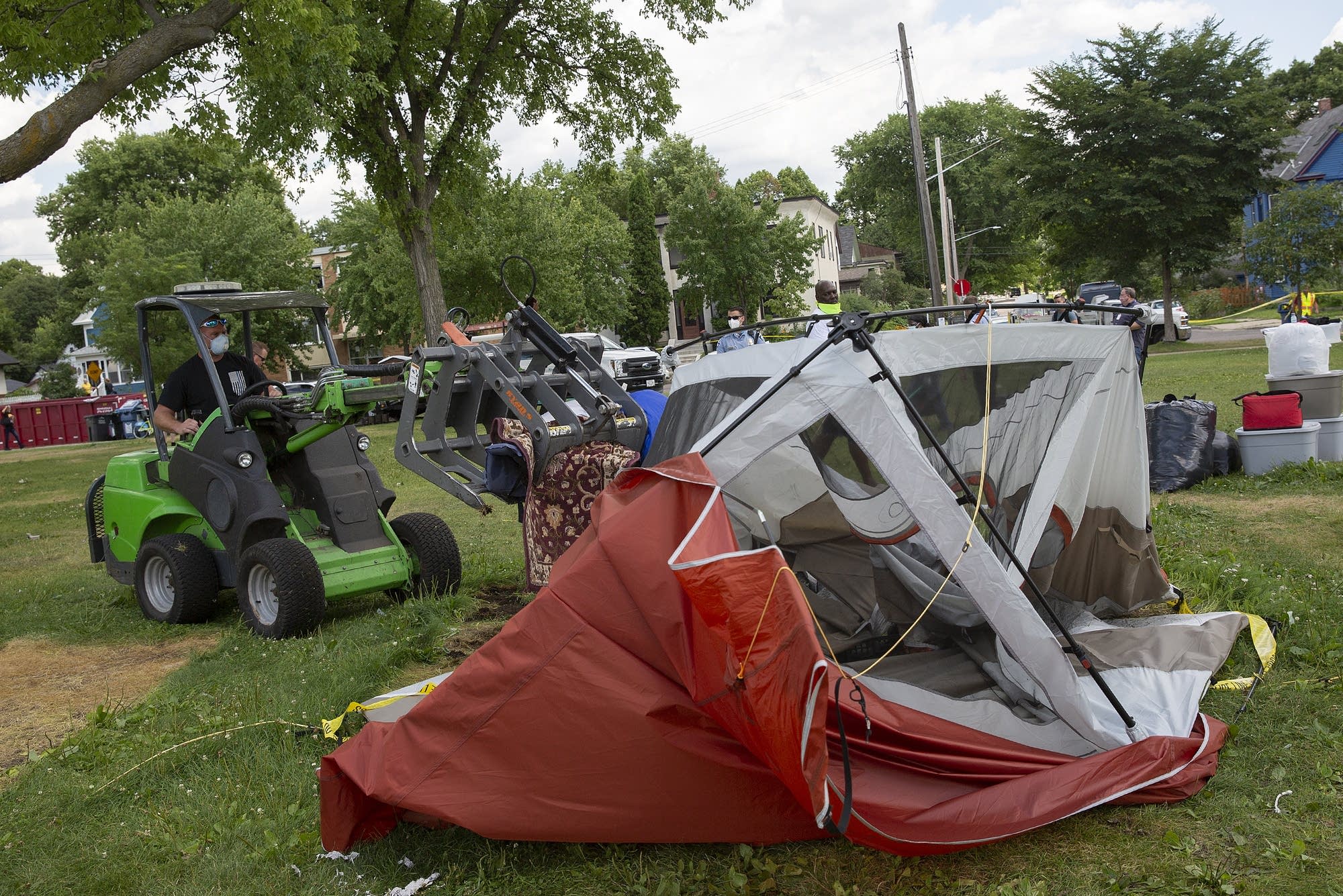 Park officials remove remainder of Powderhorn east encampment after
