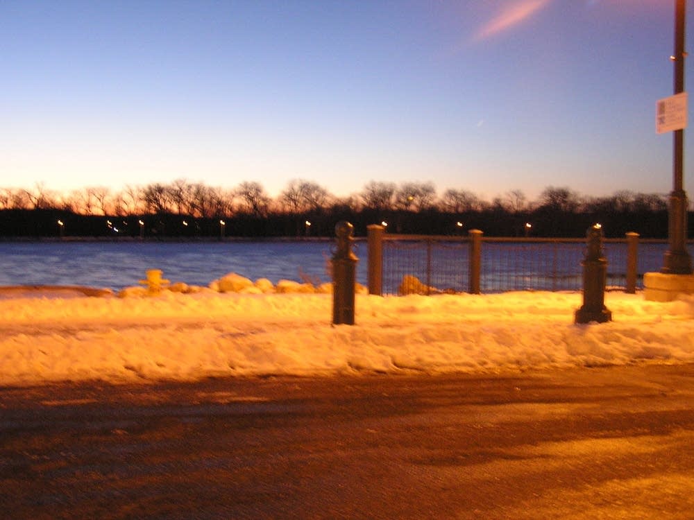 The view at Riverside Park