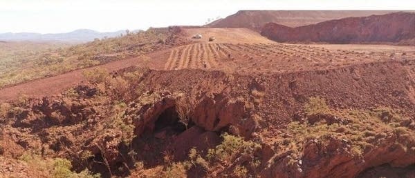 The mining giant destroyed two ancient Aboriginal caves in Western Australia in May.