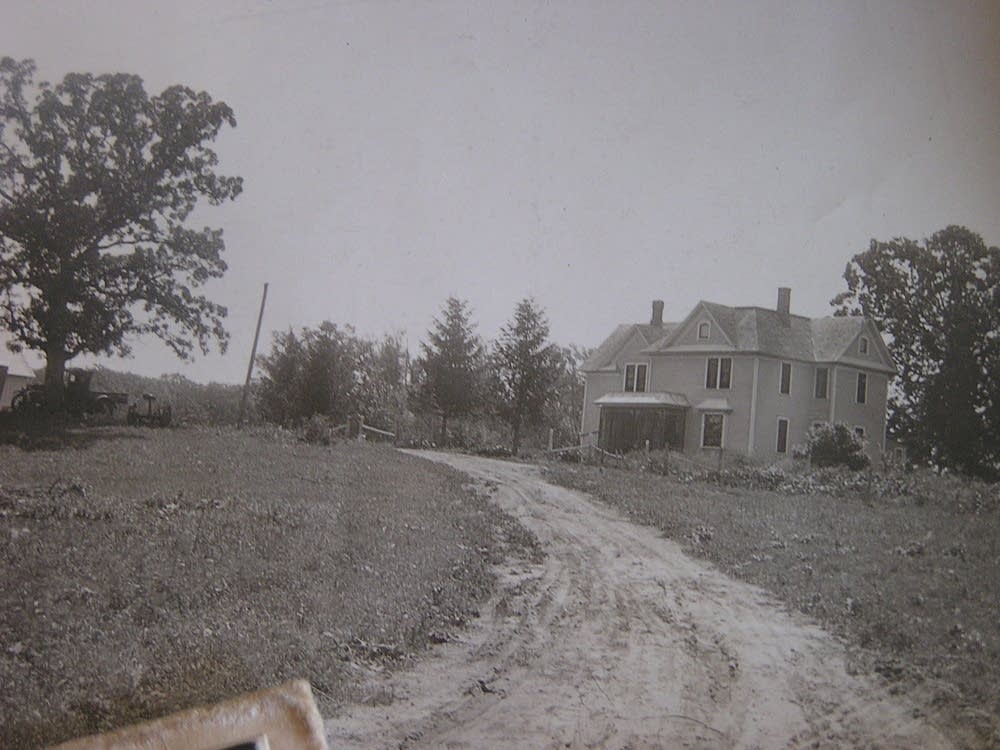 The farmhouse built in 1900