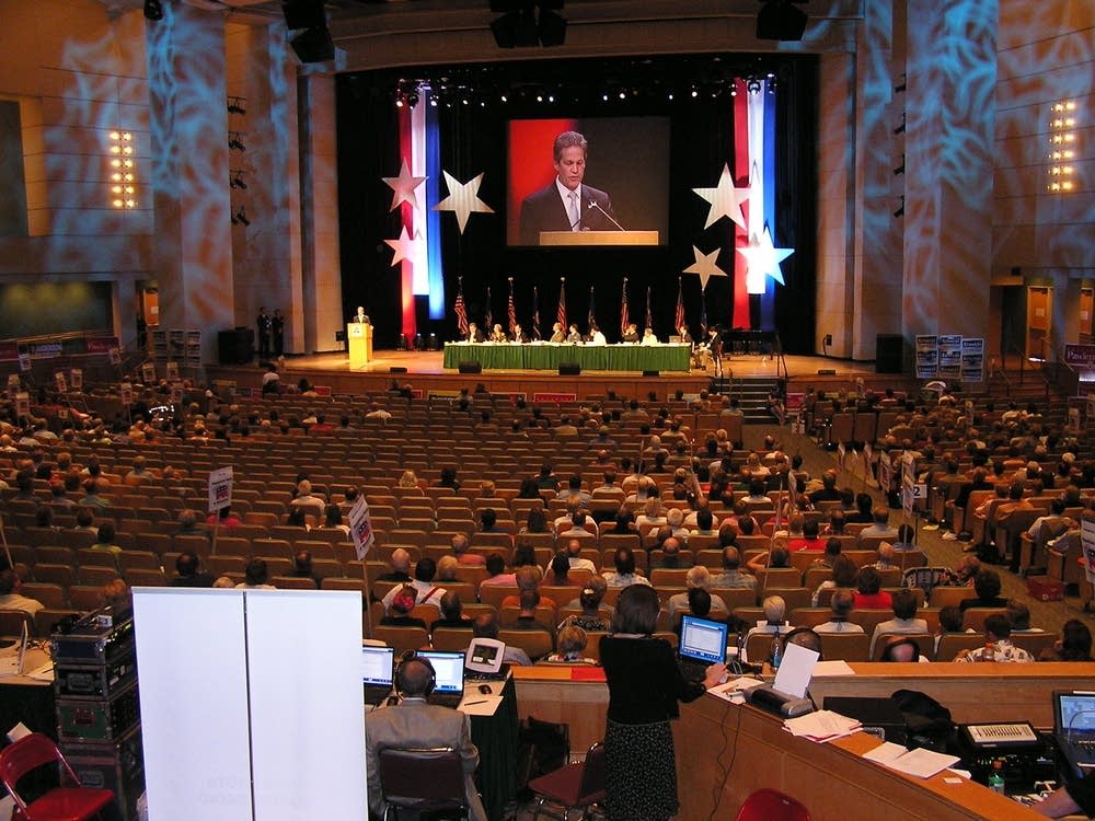 End of the convention