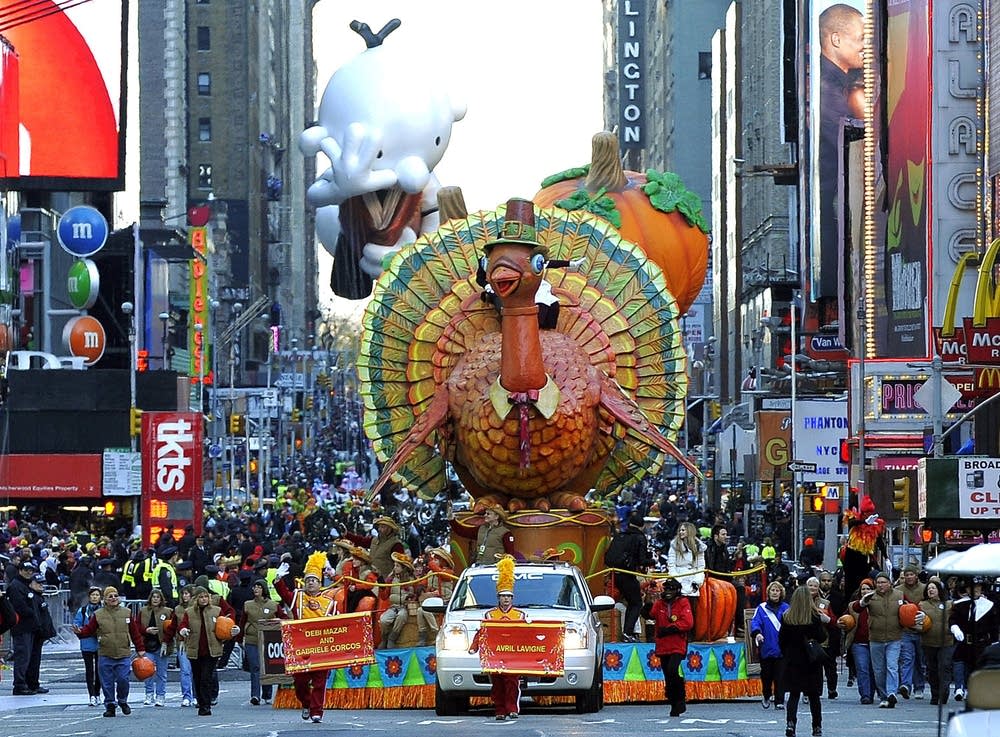 Thanksgiving Turkey float