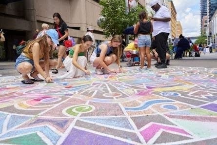 Downtown Minneapolis Street Art Festival