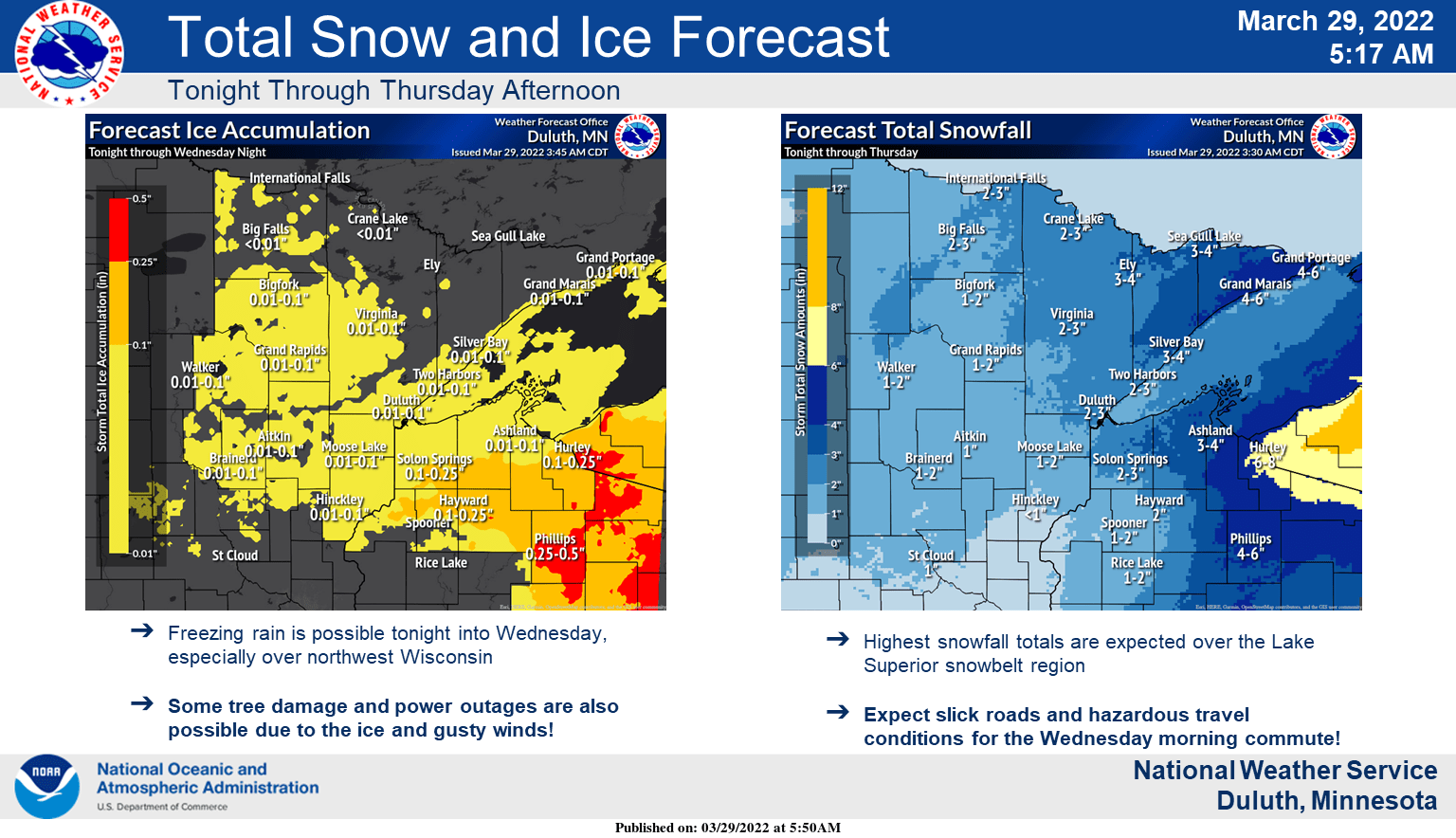 NE MN impacts