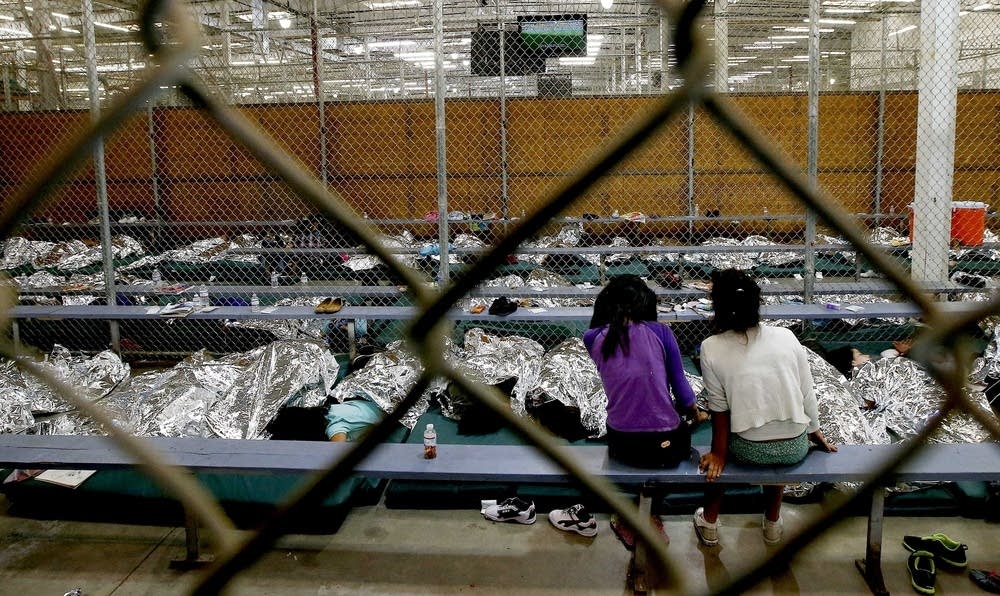 Undocumented children in an Arizona facility