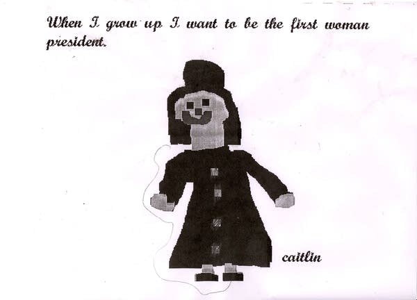 "I want to be president"