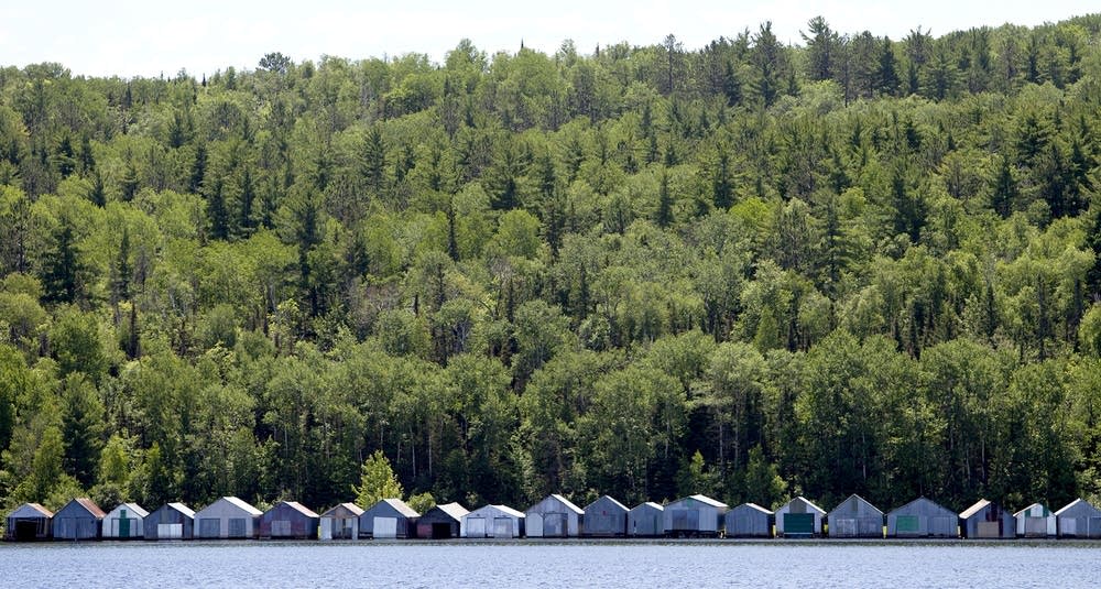 Houseboats on Lake Vermilion