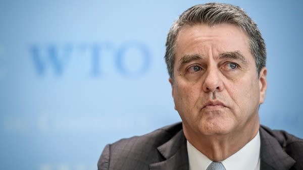 WTO Director General Roberto Azevedo said the amount by which goods being shipped will fall is "ugly".