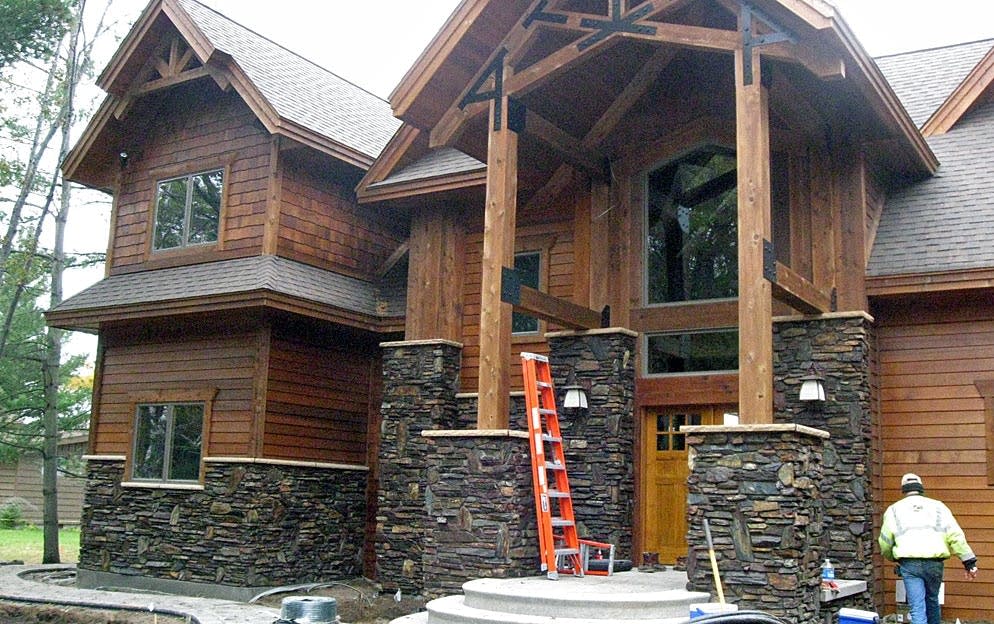 Lake home