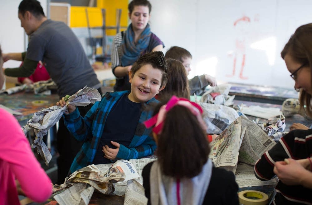 Children in the after school program