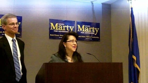 Marty picks Torres Ray as running mate
