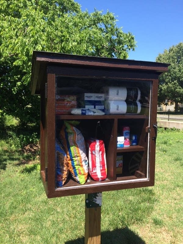 Rochester woman hopes ‘Little Free Pantry’ can make dent in hunger