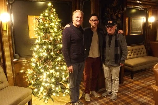 Actors Graydon Royce, and Aleks Knezevich with director Michael Brindisi