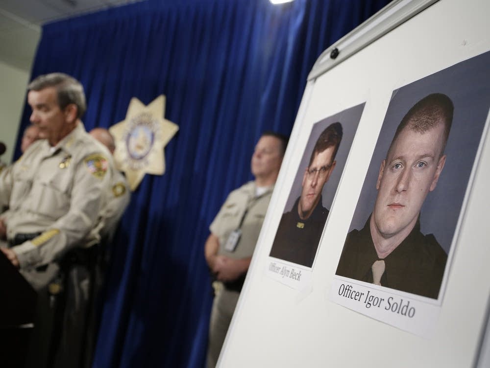 2 cops, 2 shooters, 1 other ᴅᴇᴀᴅ in Las Vegas | MPR News