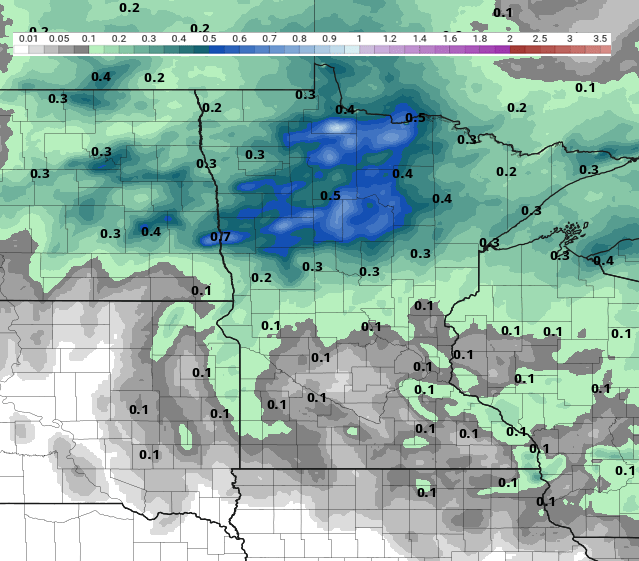 Mild Tuesday; clouds increase ahead of the next round of showers