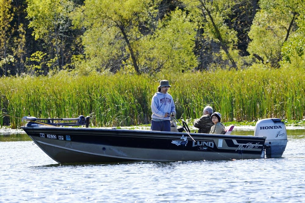 Fishing on Minnesota's Pelican Lake
