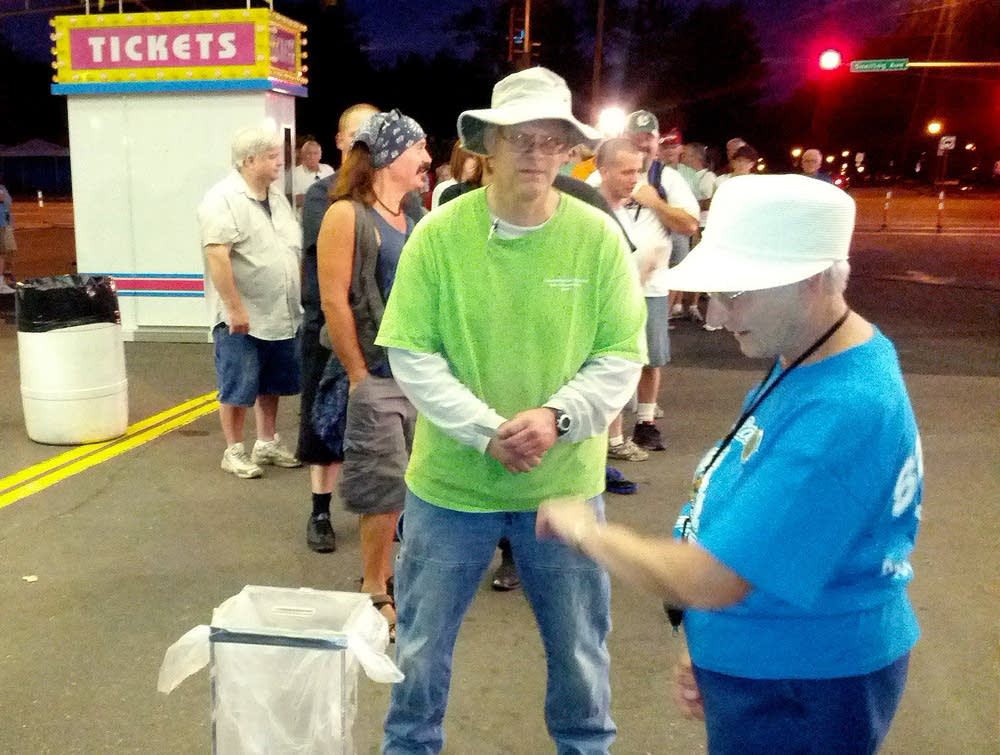 Brian Motiaytis was the first in line