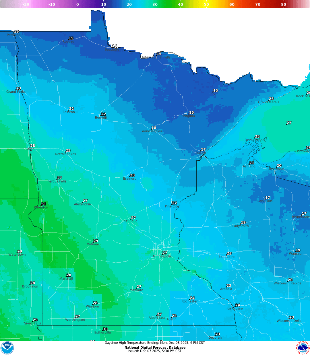 Warm temps early this week followed by parade of snow systems