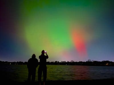 aurora from Lake Hiawatha