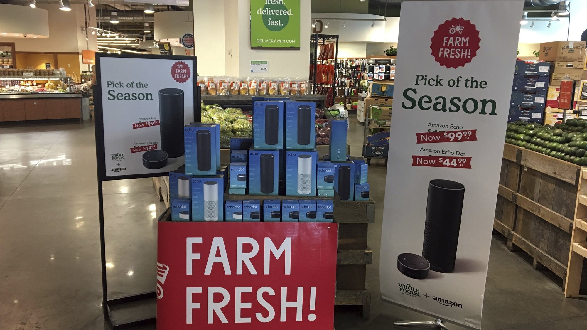 Now at Whole Foods Cheaper milk, 'farm fresh' Amazon Echo MPR News