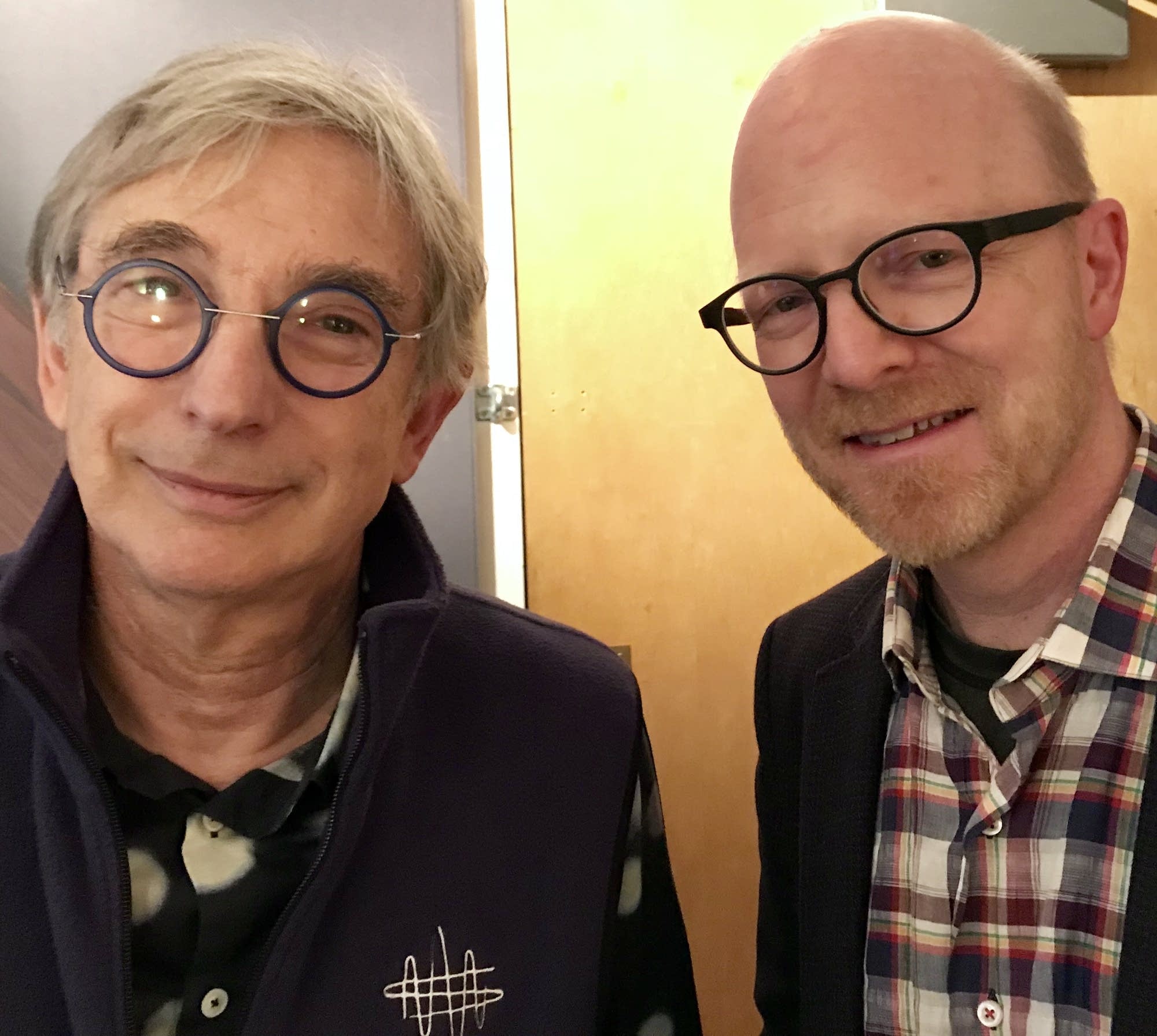 Michael Tilson Thomas and Fred Child