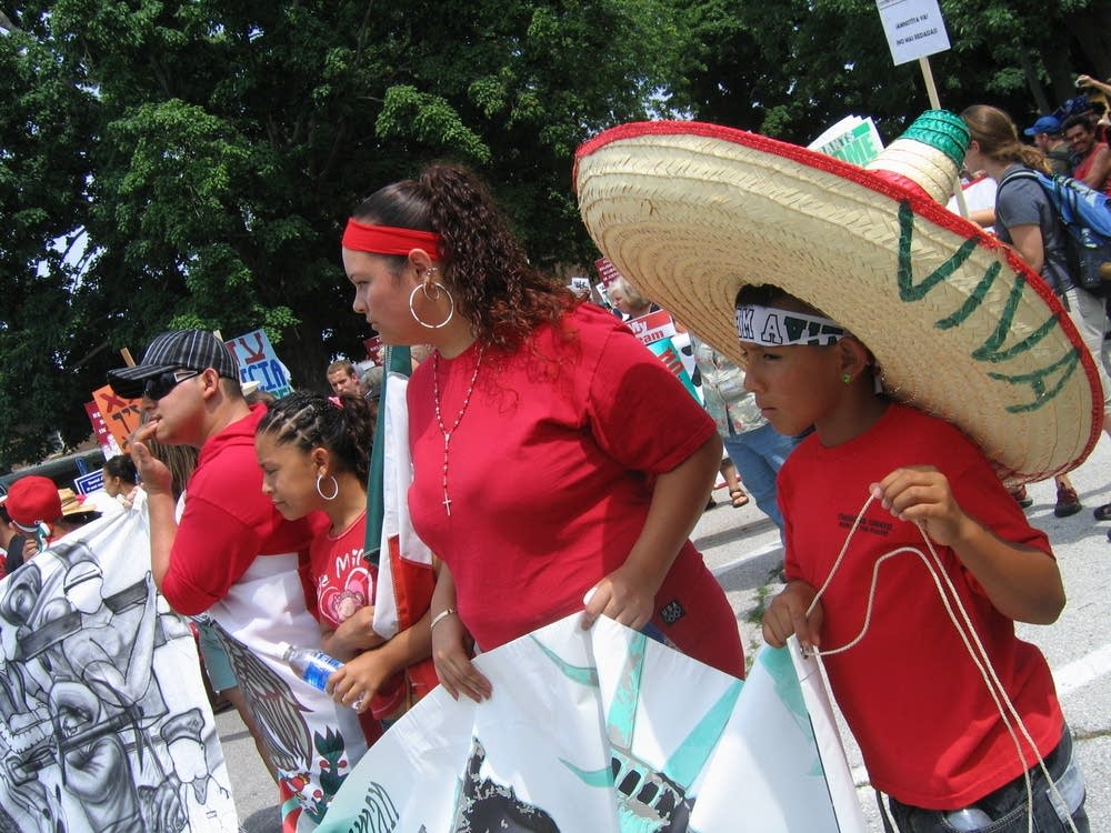 Marching through Postville