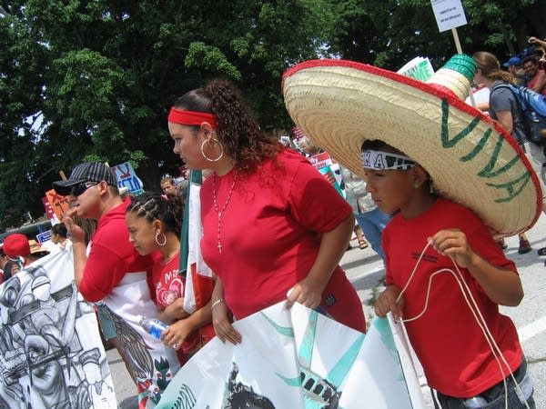 Marching through Postville