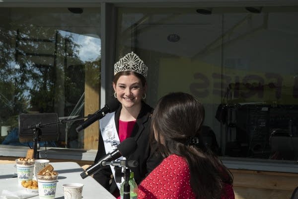 Out to Lunch at the State Fair with Princess Kay of the Milky Way